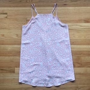 Forever 21 Pink patterned swing dress